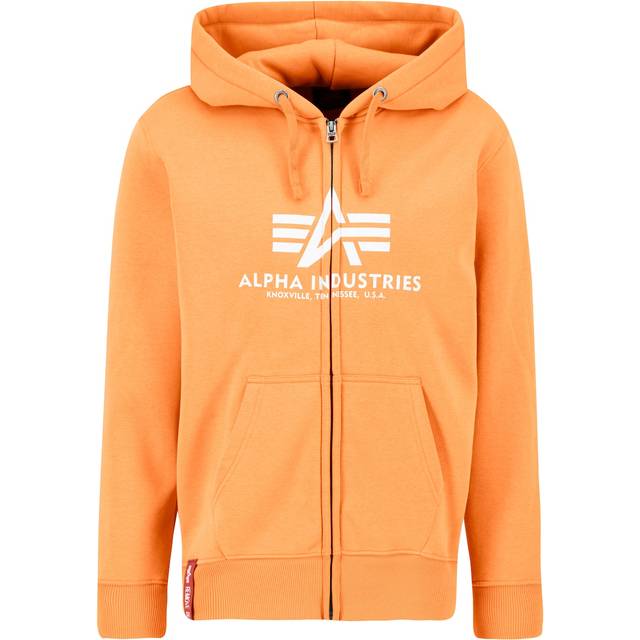 Zip-up hoodie Alpha Industries Basic PP - Orange - S