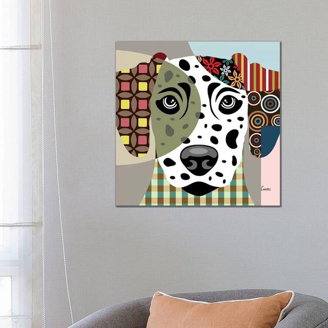 Dalmatian by Lanre Studio - Wrapped Canvas Art Prints (66.04 cm H x 66.04 cm W)