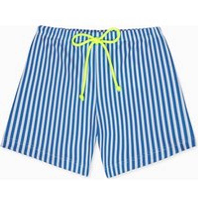 Blue Stripe Bravo Baby Boy Swim Shorts - 3M