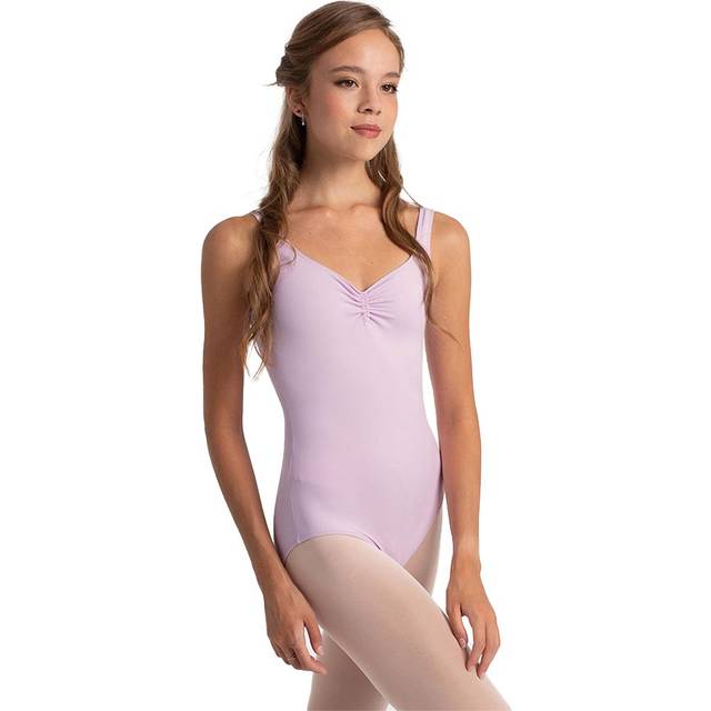 Intermezzo Ruched Front Leotard Lavender 12 years