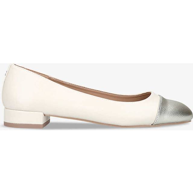 Carvela Womens Riviera Ballet Flats - White - Size UK 8