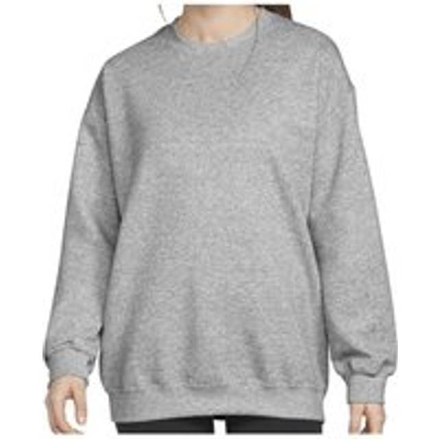(M, Sports Grey) Gildan Mens Softstyle Plain Midweight Crew Neck Sweatshirt