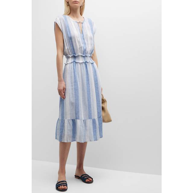 Nevis Stripe Ashlyn Midi Dress - NEVIS STRIPE - X-Large