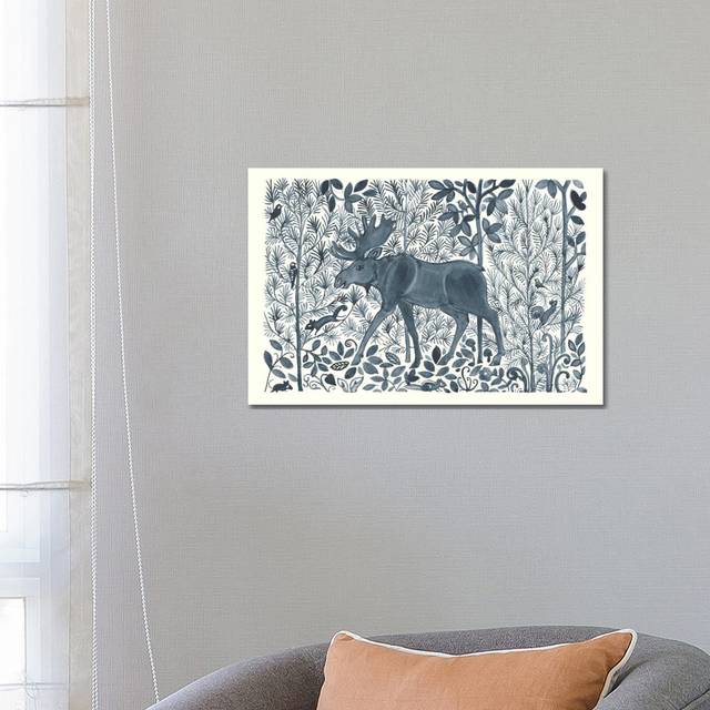 Forest Life VI by Miranda Thomas - Wrapped Canvas Painting (45.72cm H x 66.04cm W x 3.81cm D)