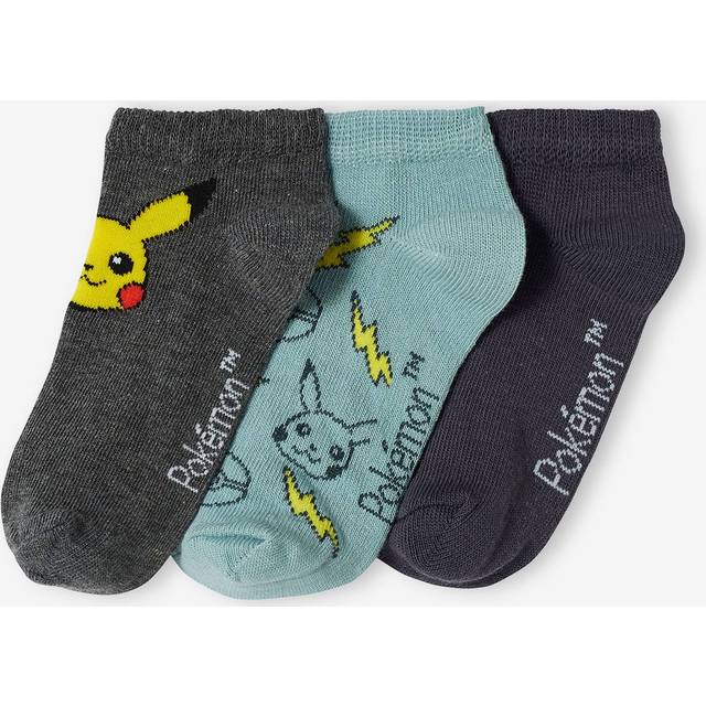 Pack of 3 Pairs of Pokémon® Trainer Socks sage green