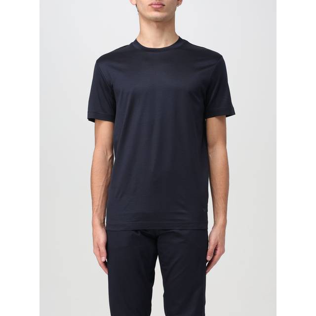 T-shirt uni - Bleu - S