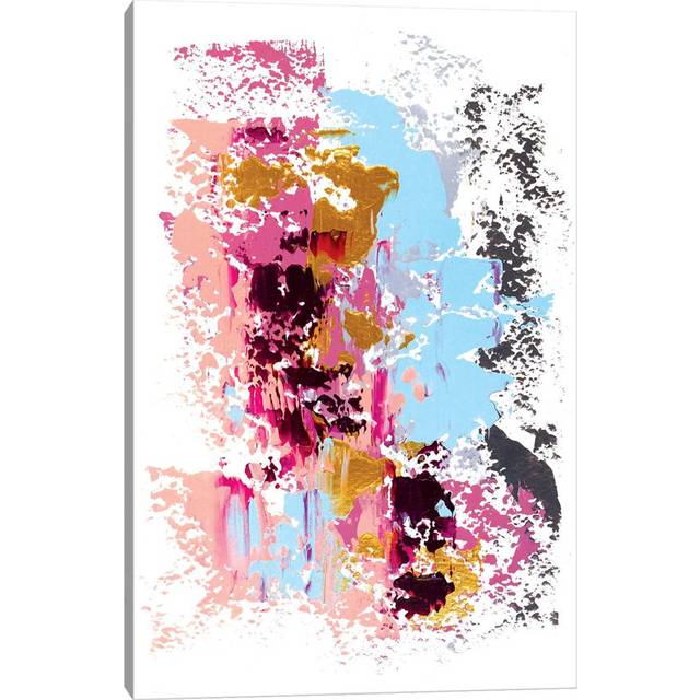 Bright Ideas II by Monika Mickute - Wrapped Canvas Painting (45.72cm H x 30.48cm W X 1.91cm D)