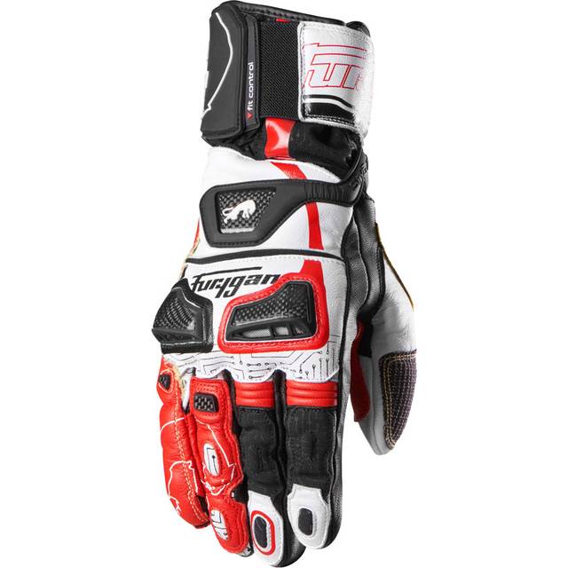 Furygan Styg 20 X Kevlar, gloves , color: Red/Black/White , size: M