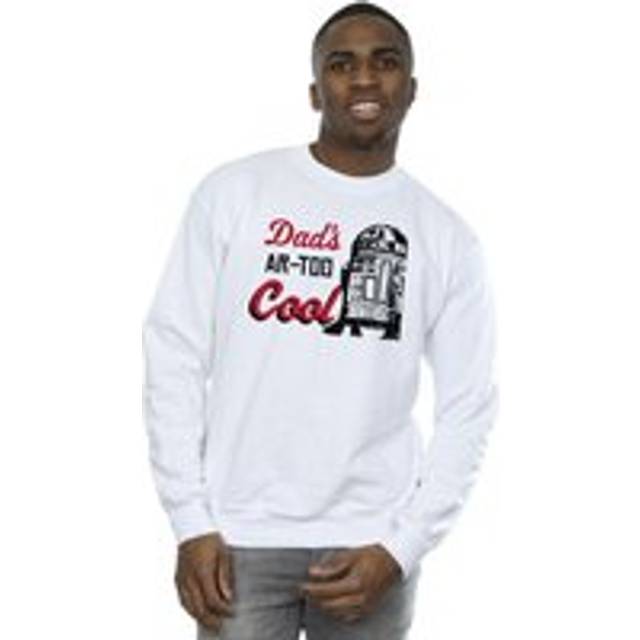 Dads R2 Cool Sweatshirt - White - L