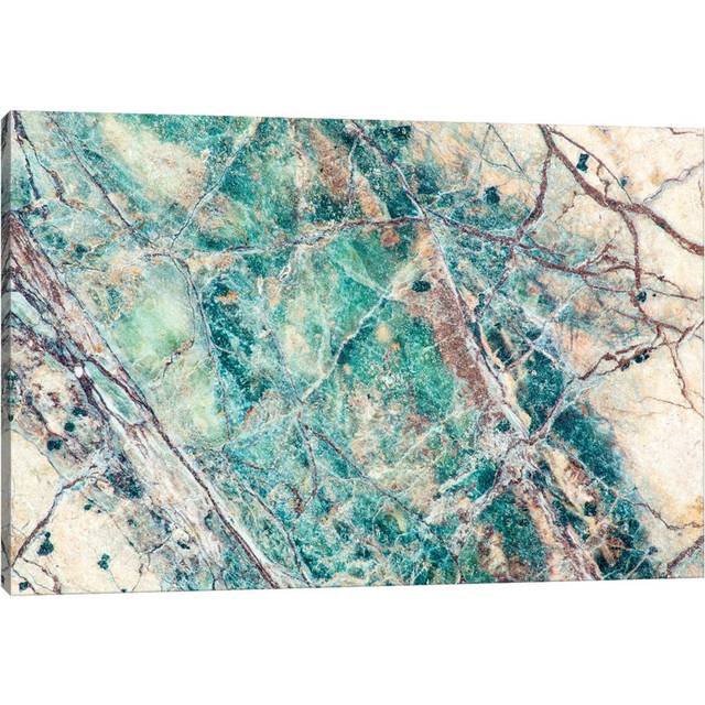 USA, California. Detail of Cut Slab of Marble Rock by Jaynes Gallery - Wrapped Canvas Graphic Art (30.48cm H x 45.72cm W)