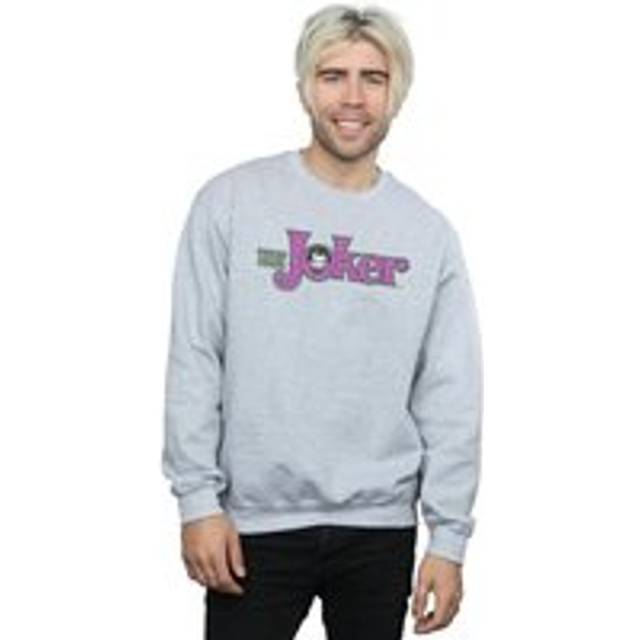 The Joker Crackle Logo Sweatshirt - Grey - XXL