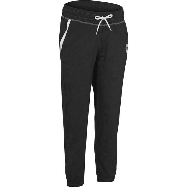 bonprix Cropped Jersey Joggers - Black Marl