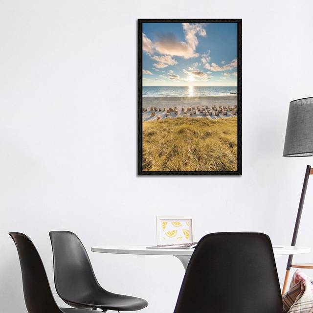 Barrier 1PC6 - Black Framed (101.6 cm H x 66.04 cm W)