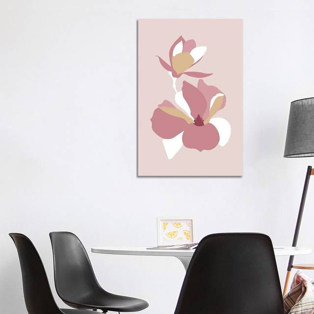Botanical â8 Rectangle by Blek Prints - Wrapped Canvas Painting (101.6cm H x 66.04cm W x 3.81cm D)