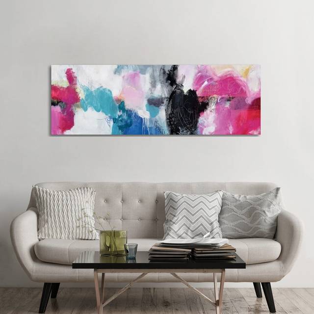 Sexy and I Know It Large by Julie Ahmad - Panoramic Painting Print on Canvas - Wrapped Canvas (182.88 cm H x 60.96 cm W x 3.175)