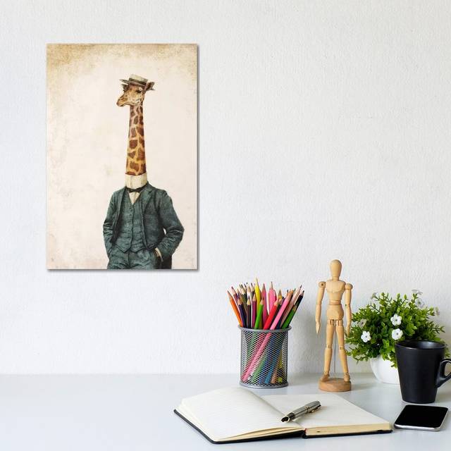 High Class Gentleman II by Mike Koubou - Wrapped Canvas Art Prints (30.48cm H x 20.32cm W)