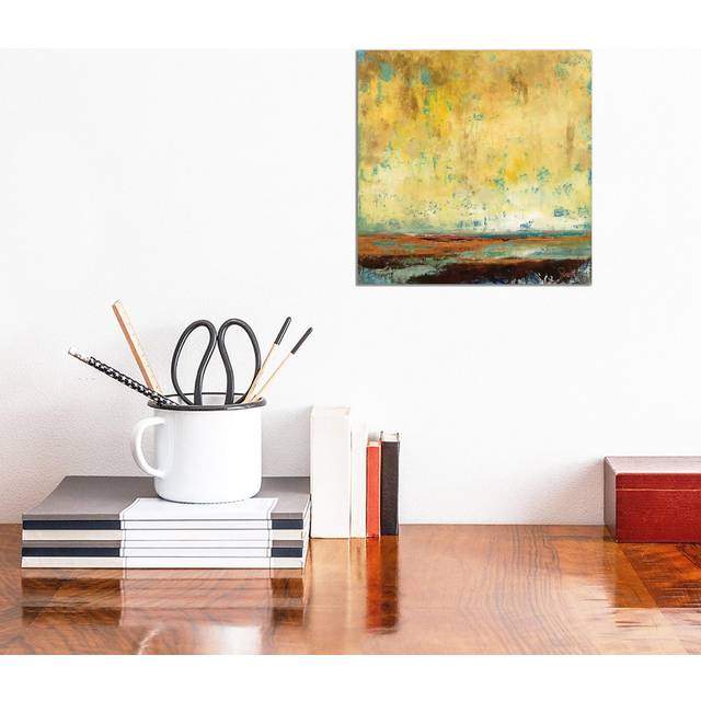 Air Quality by Patrick Dennis - Wrapped Canvas Painting (30.48 cm H x 30.48 cm W)