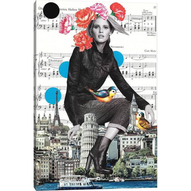 Light up My Way by Kiki C Landon - Wrapped Canvas Graphic Art (45.72cm H x 30.48cm W x 1.91cm D)