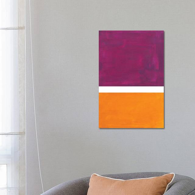 Purple Rothko Remake by EnShape - Wrapped Canvas Painting (66.04cm H x 45.72cm W x 3.81cm D)