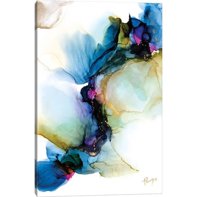 Pressed Dragonfly by Jamie Pomeranz - Wrapped Canvas Painting (30.48cm H x 20.32cm W x 1.905cm D)