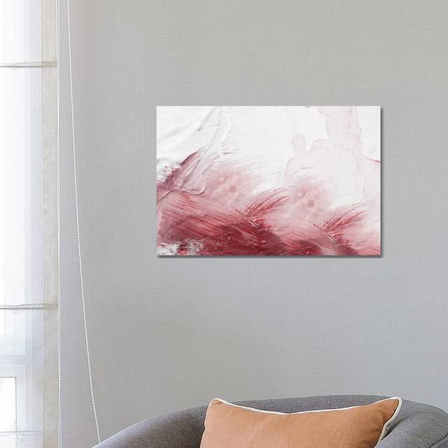 Abstract Textured Oil Painting by Tatiana Amrein - Wrapped Canvas Painting (45.72cm H X 66.04cm W)