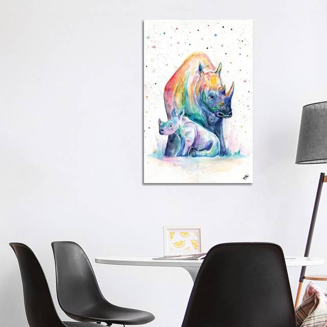 Shelter by Marc Allante - Wrapped Canvas Painting (101.6 cm H x 66.04 cm W x 3.175 cm D)