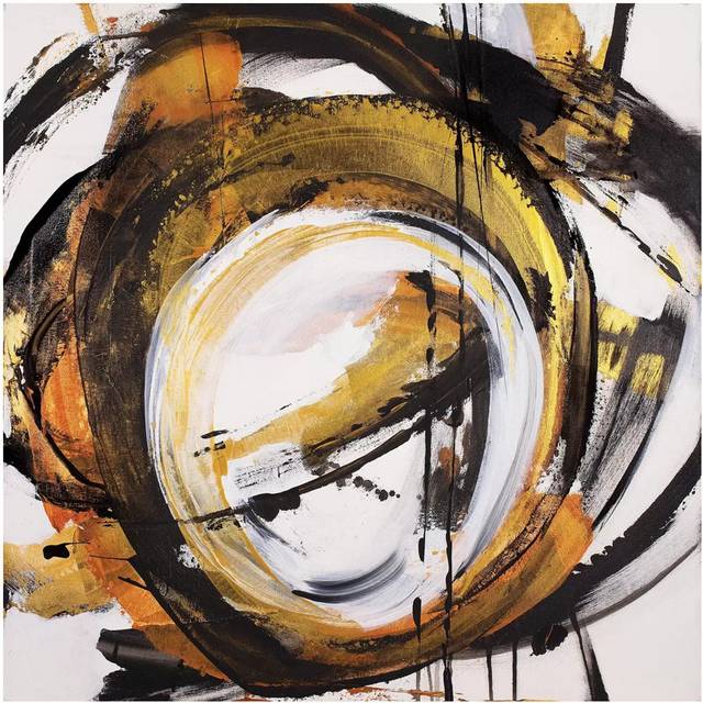Gold on Every Bracelet VIII by Jude Remedios - Wrapped Canvas Art Prints (45.72cm H x 45.72cm W)