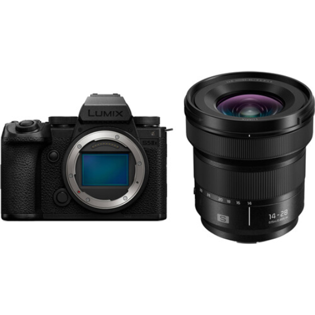Panasonic Lumix S5 IIX Digital Camera with 14-28mm Lens