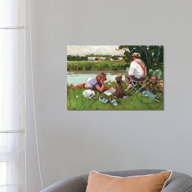 Out for the Day by John Haskins - Wrapped Canvas Art Prints (45.72cm H x 66.04cm W)