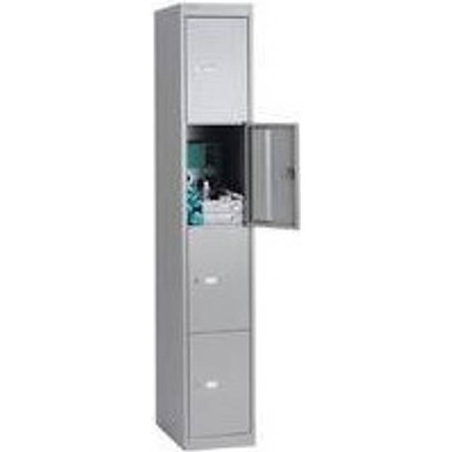 Bisley 4 Door Locker D305mm Goose Grey - BY09213