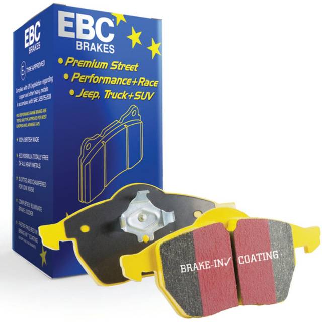 EBC Brakes Yellowstuff Performance Brake Pads - Rear Pad Set - Brembo Calipers