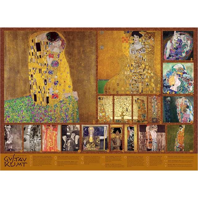 Cobble Hill The Golden Age of Klimt Jigsaw Puzzle (1000 Pieces)