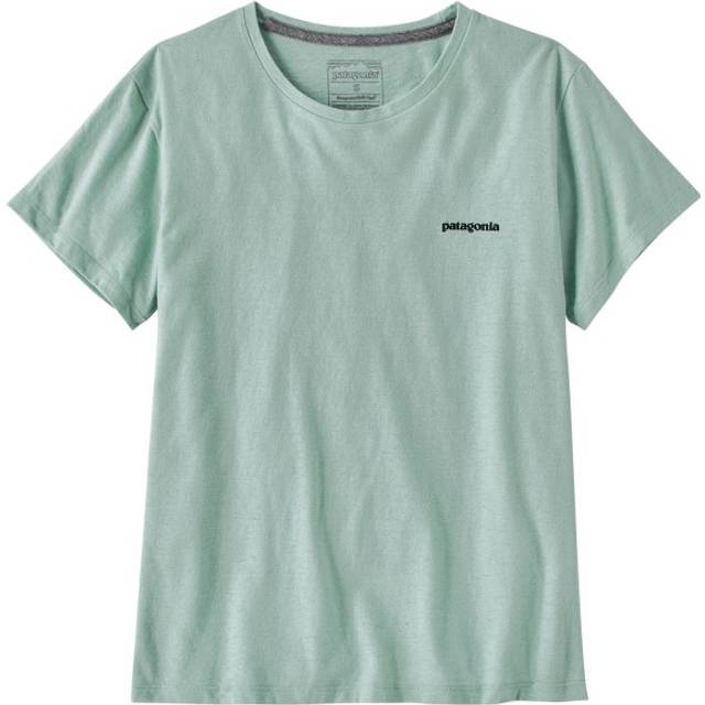T-shirt Patagonia W's P-6 Logo Responsibili-Tee Wispy Green S (S)