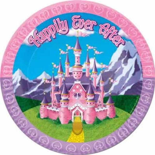 Princess Plates (8/Pkg)