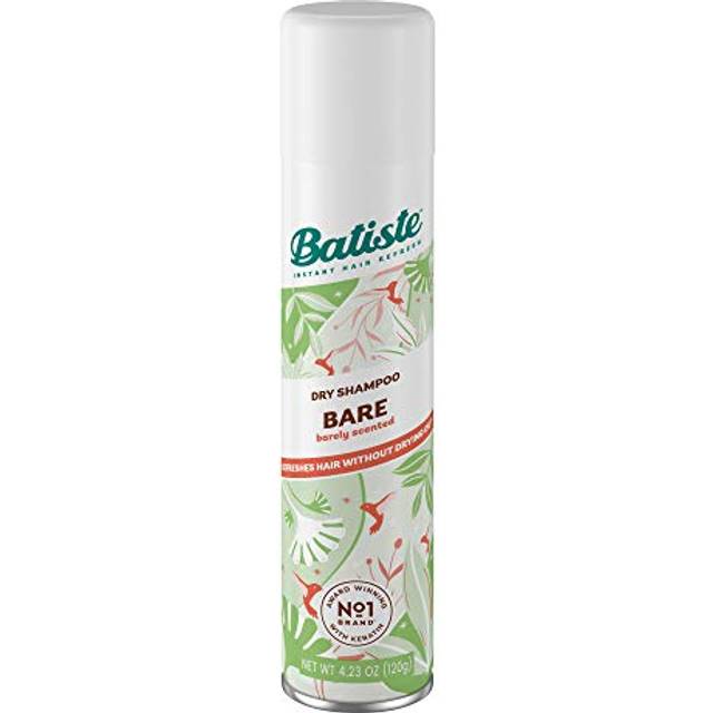 Dry Shampoo Bare - Clean & Light Fragrance - Instant Hair Refresh - Pack of 6 x 200 ml Spray