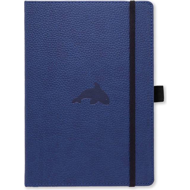 Dingbats A5+ Wildlife Blue Whale Notebook - Plain