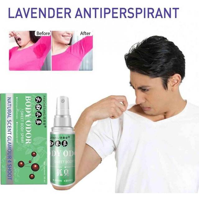 Fan Caotang Removes Body Odor, Underarm Odor, Sweat And Stinky Body Dew, Dry And Lasting Net Smell Antiperspirant Spray