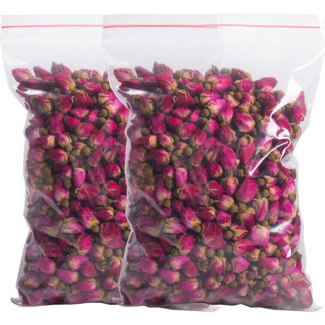 (500g) Chinese Flower Tea Red Rose Bud Tea Aroma Dry Flowers Floral Herbal Blooming Tea
