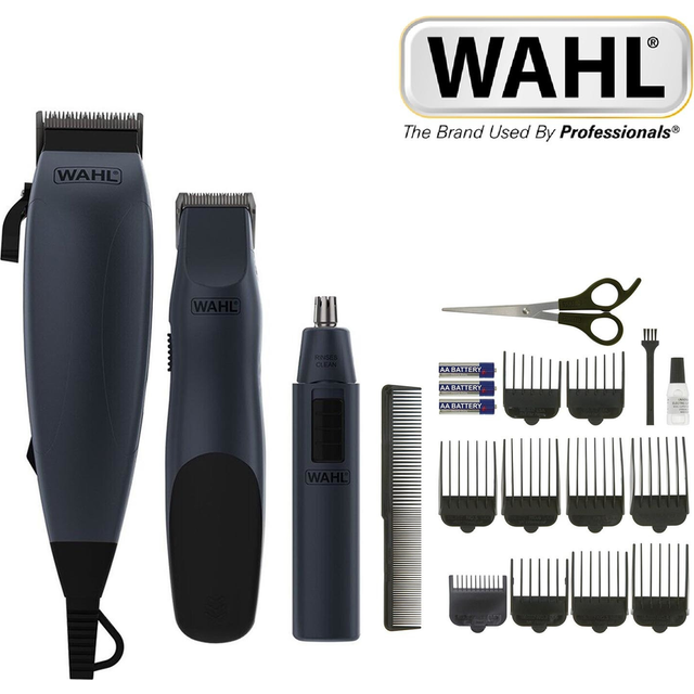 Wahl Corded Hair Clipper & Cordless Trimmer Complete Grooming Gift Set