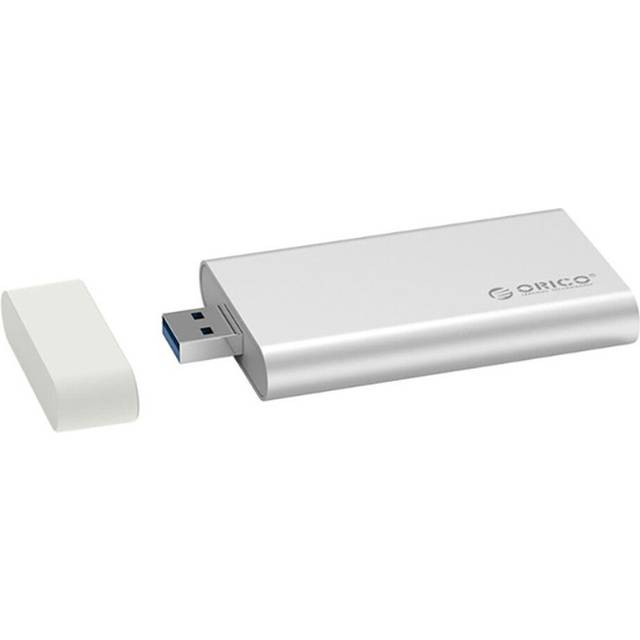 Aluminum Mini Msata Ssd Enclosure Hdd Case Usb 3.0 5Gbps High-Speed Screw Fixing Hard Driver External Storage Box