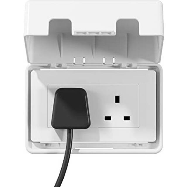 1 Pack Baby Safety Electrical Outlet Cover Box, Childproof Large Plug Cover for Sockets & & Switches, Universal Plug Socket Cover, Easy to Install &