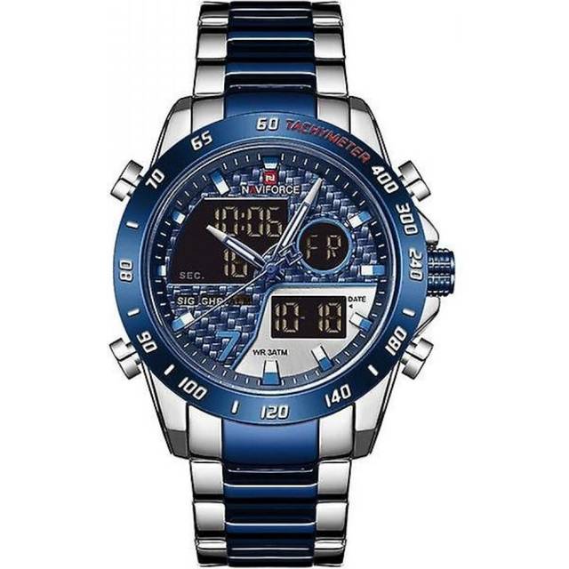 New Men Watch Top Luxury Brand Men's Waterproof Sport Watches Wristwatch Quartz Watches(blue)