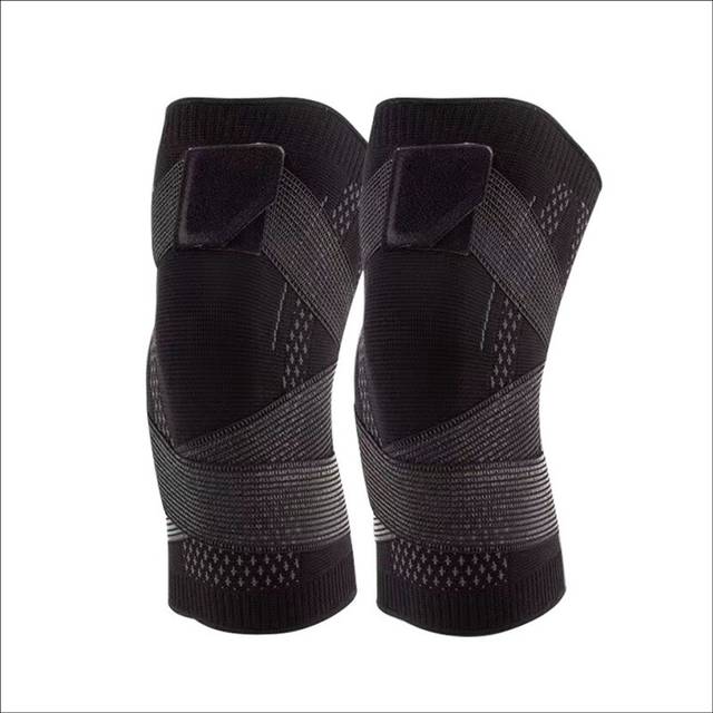2 PCS Sports Unisex Knee Pads, Meniscus Protectors, Knee Compression Sleeve,Knee Wrap,Sports Fitness Parts,M