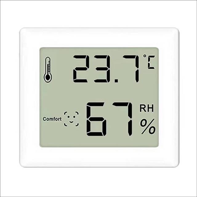 LCD Digital Hygrometer Thermometer Indoor Electronic Temperature Humidity Meter Sensor Gauge Humidity Monitoring Table