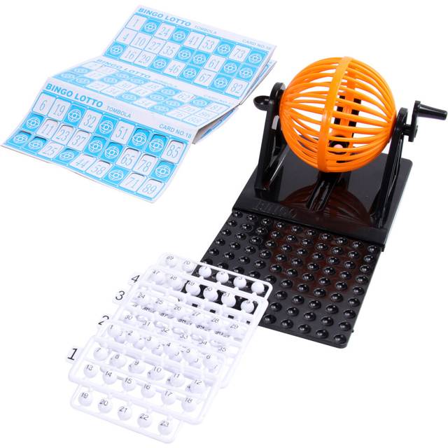 Bingo Game Console Simulative Lottery Machine Children Educational Toys Creative Bingo Machine Party Game Props for Home
