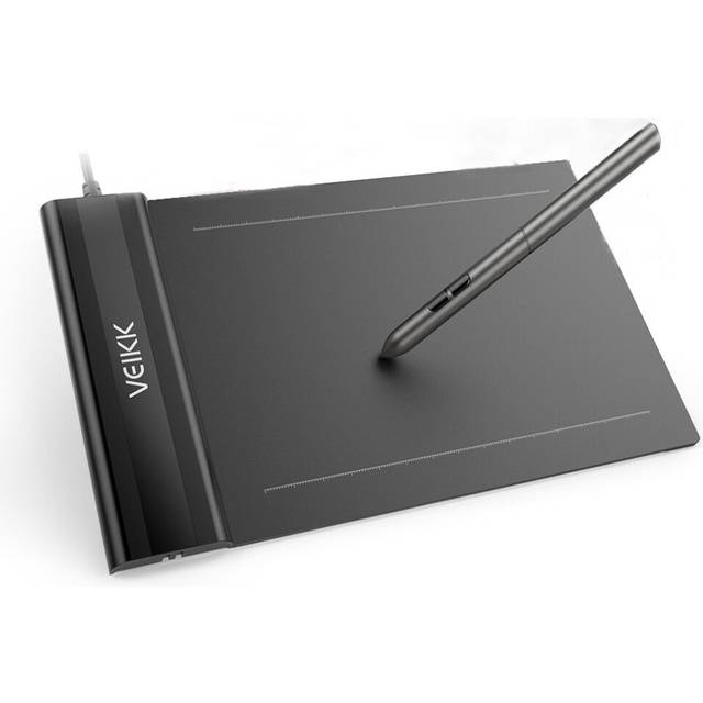 VEIKK S640 6x4 Inch Graphics Drawing Tablet Ultra Thin OSU New Digital Drawing Tablet with Battery Free Pen 8192 Levels Pressure