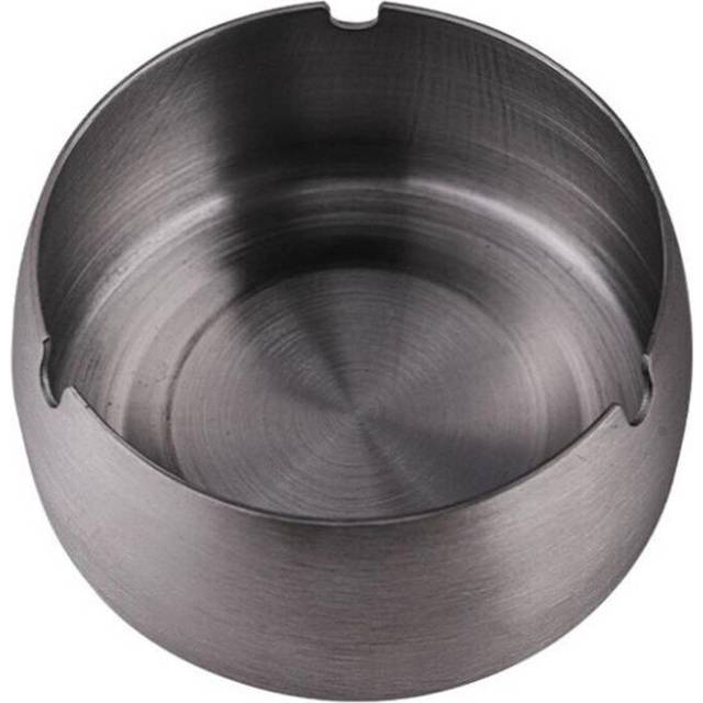 3Pcs Stainless Steel Ashtray Creative Border Wind Household Desk Accessories Cool Simple Ashtray