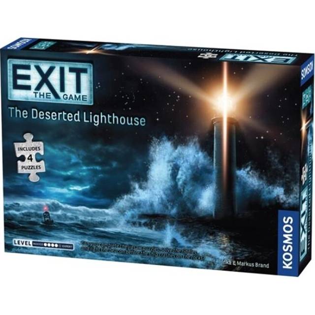 Thames & Kosmos  Exit The Deserted Lighthouse Plus Puzzle Board Game