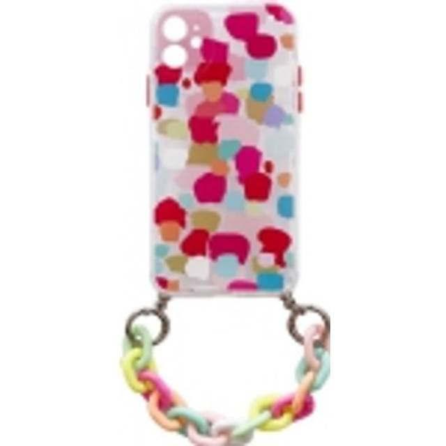 Color Gel Chain Pendant Skal Galaxy S21 5G - FlerfÃ¤rgad