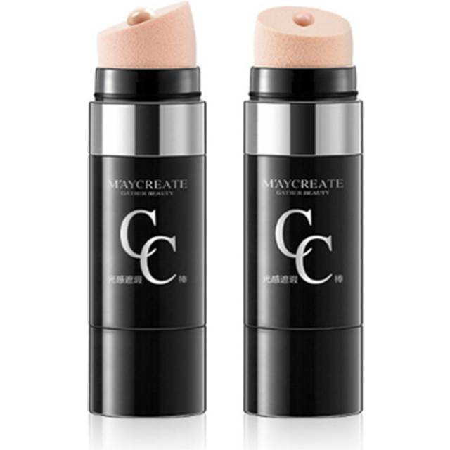 2PCS  Full Coverage Concealer Skin Concealer Brighten Skin Tone Moisturize and Waterproof Makeup Stick for Dark Circles & Imperfections